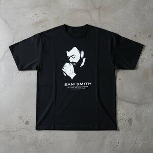 Sam Smith Graphic Tee | In The Lonely Hour Shirt | Music Fan Black Unisex